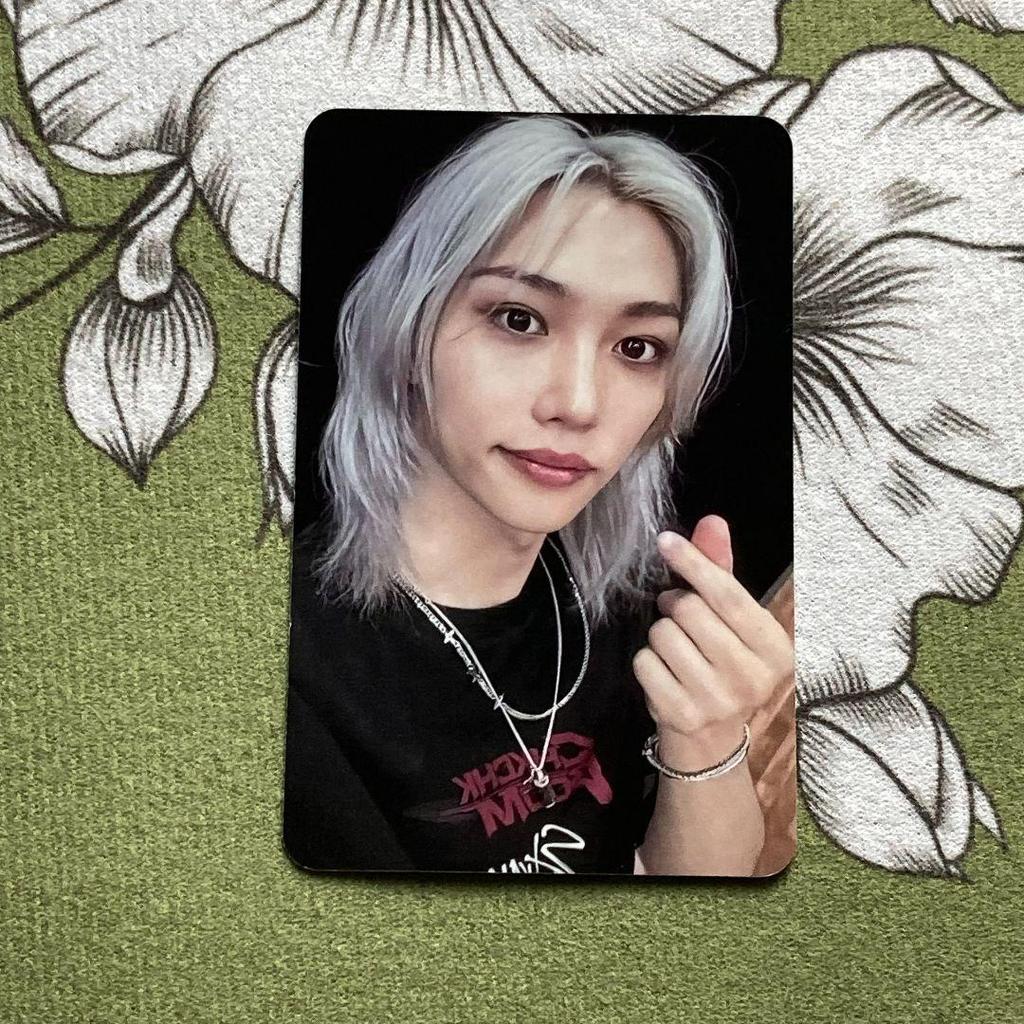 [Б/У] Корейская предзаписанная фотокарточка StrayKids Феликс ATE Sanok