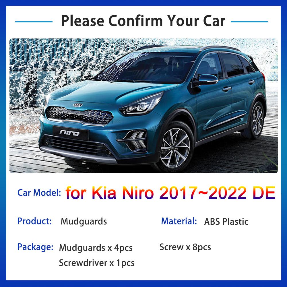 4x для Kia Niro 2017 2018 2022 DE, брызговики, передние и задние брызговики, новая защита, Стайлинг автомобиля