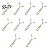 Damage Free Pants Clip 5/10Pcs Waist Tightener for Pants, Reusable Cincher Alloy Loose Jeans, No Sewing Trousers Leg Shortening Clamp Clothing