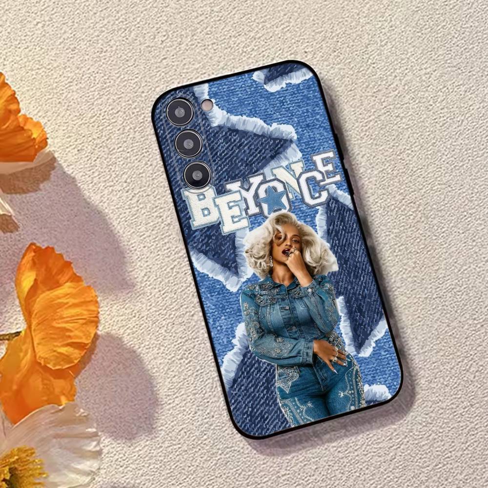 Singer B-Beyonce Phone Case For Samsung Galaxy A73,A72,A71,A70,A53,A52,A51,Soft Silicone Black Cover