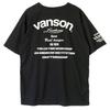 Vanson VSE25806S Men's Moisture-Wicking, Quick-Drying Mesh T-Shirt (2XL, Black/White)