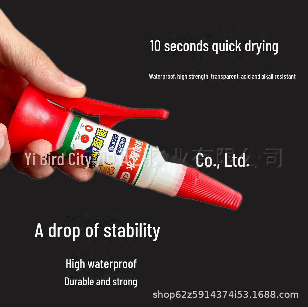 Универсальный быстросохнущий водостойкий клей для дерева, металла, стекла и керамики - прозрачный и экологически чистый