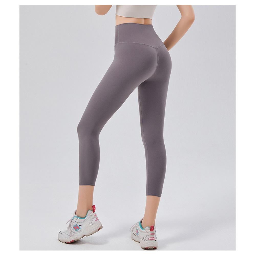 Quick Drying Yoga Pants For Women High Waist Slimming, Lifted Hips, Seven Quarter Pants, Sports, Wearing Tight Cycling Pants