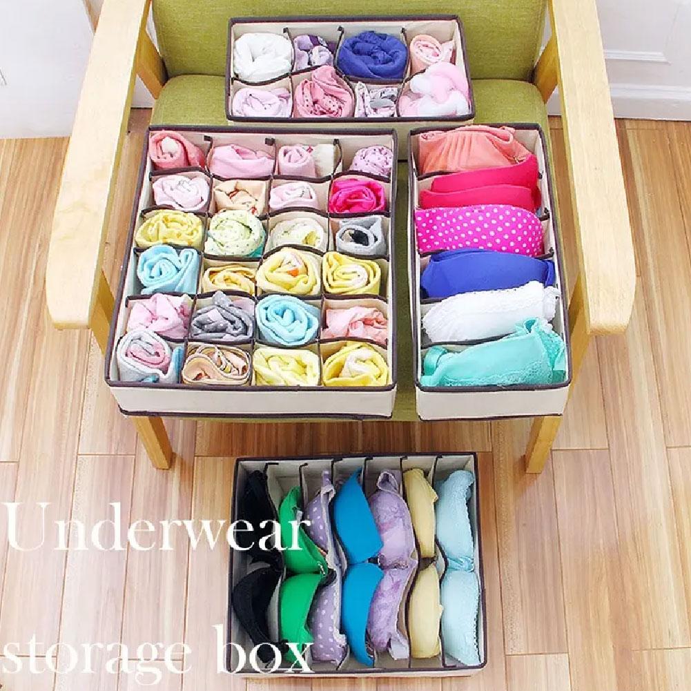 Cabinet Underwear Organizer Drawer Clothes Organizer For Underwear Bra Socks Underpants Storage Organizer Cabinet Separator
