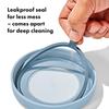 OXO Twist Stack and Freezer for Food Storage and Meal with Containers, 2-Piece Set, 592ml, Microwave, Dishwasher, Safe, Prep, Gaskets, Stackable.