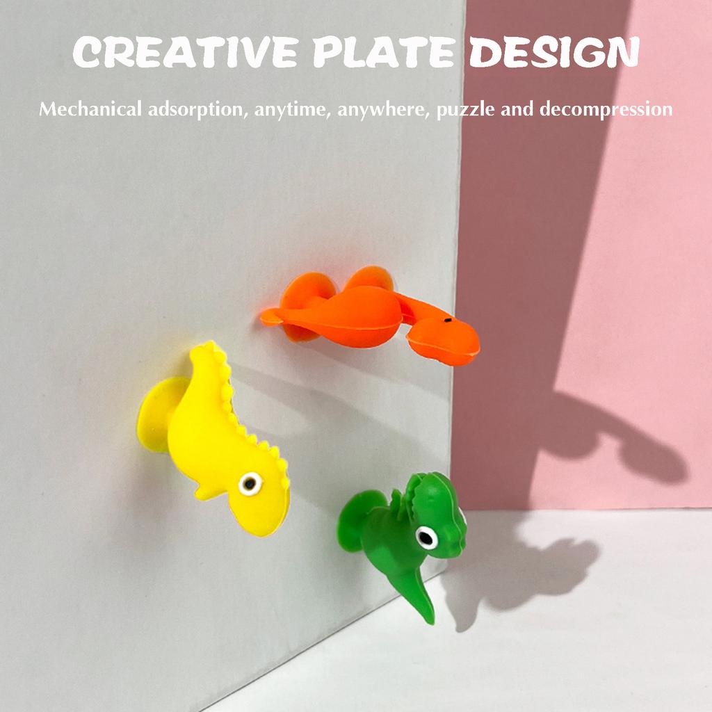 Bath Sensory Silicone Dinosaur Egg Cartoon Design Silicone Dinosaur Egg for Developing Motor Skills and Hand-eye Coordination