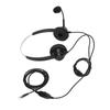 Customer Service Headset Noise Cancelling RJ9 Plug Binaural Wired Telephone Headphone with Mic for