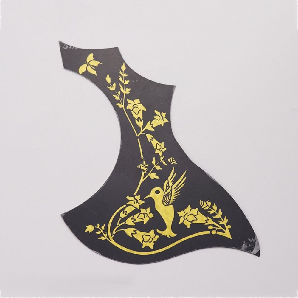 Bird Shape Folk Acoustic Guitar Pickguard ABS Scratch Plate New Pick Guard Sticker