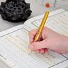 100/20 Pcs Large Capacity Glitter Gold Pen Refills 0.7mm Scripture Copying Penholder  Art Drawing
