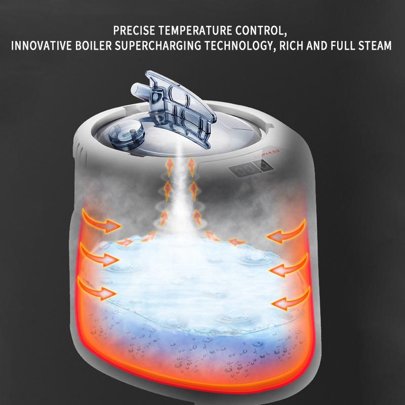 Портативная паровая сауна объемом 2 л для домашнего спа-отдыха, полезная для всего тела, для похудения, складная детокс-терапия, паровая сауна-кабина.