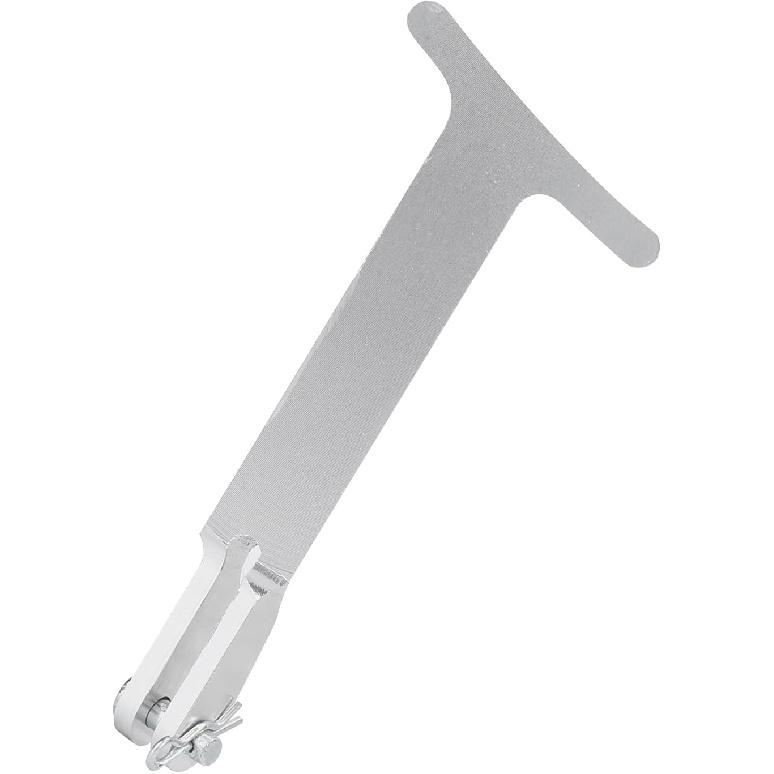 Qiilu Hood Release Handle, Hood Release Pull Handle Billet Aluminium Alloy for R32 MK4 2004 (Silver)