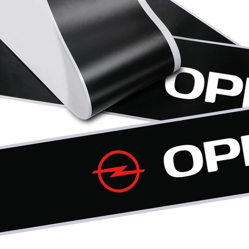 1pcs Car windshield sun visor strip stickers to prevent direct sunlight For Opel Insignia Astra Antara Meriva Zafira H G Corsa