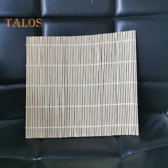 Прочный бамбуковый многофункциональный коврик для суши с рисовыми шариками ручной работы, коврик для суши-тарелки для кухни