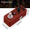 IOppWin British Distortion Pedal Classic English Distortion Metal True Bypass - Amp-Inspired Tone, Case, Ultra-Compact,