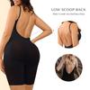 Женское Корректирующее белье для живота Боди Сексуальные V-образным вырезом с низкой спиной U-образным вырезом Купальники Майки Тренер для талии Формирователь всего тела для похудения Нижнее белье Комбинезоны