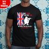 We Stand For The Flag We Kneel For The Fallen Lest We Forget T Shirt UK Flag Top