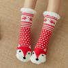 Women Winter Warm Soft Indoor Socks Cozy Plus Pile Carpet Sleeping Sock