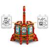 LEGO Asian Festival Rotating Lantern Toy Birthday Present Block Boys Girls Children 9 Years Old 10 Years Old 11 Years Old Elementary School Students