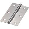 TRUSCO Stainless Steel Medium Thickness Hinge with Nylon Ring, Total Length 89mm (4 Pieces) ST-999NR-89HL