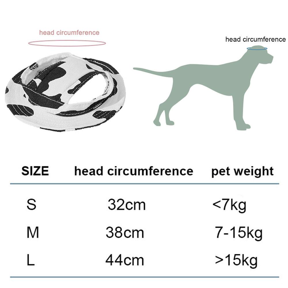 Повседневная шапка для собак, круглая шапка для собак с отверстиями для ушей для щенков, для ухода за домашними животными, нарядная шапка, летняя парусиновая кепка для собак, козырек для мопса