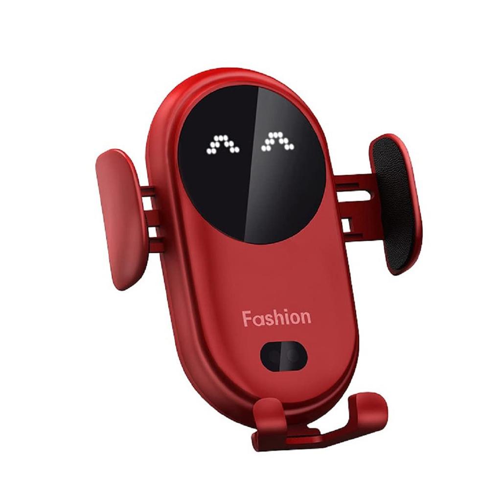 Автомобильное беспроводное зарядное устройство мощностью 10 Вт, держатель для телефона с присоской, инфракрасный датчик, автоматическая зажимная подставка для мобильного телефона