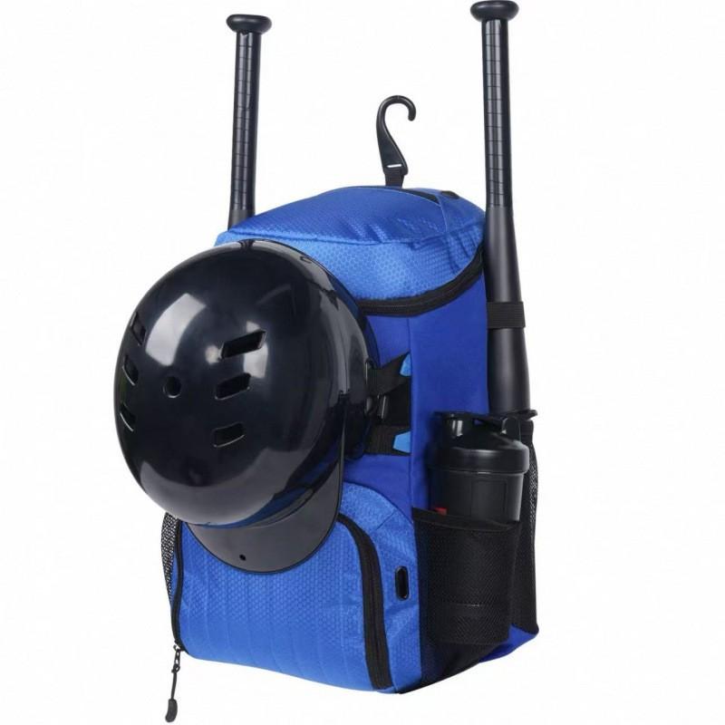 Lightweight Baseball Backpack With Helmet Compartment Teens Outdoor Sports Training Gear Bag