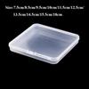 Square Jewelry Beads Container Transparent Power Tools Holder Portable Fishing Tools Accessories