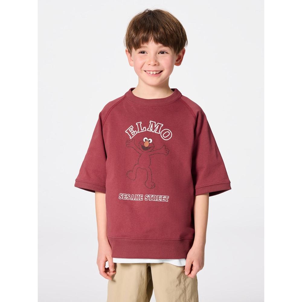 GU by Uniqlo Детский унисекс свитер T Sesame streET