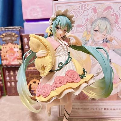 2025 Новый продукт Фигурка Hatsune Miku Сказка Страна чудес Спящая красавица Кролик Hatsune Аниме Настольная фигурка Украшение