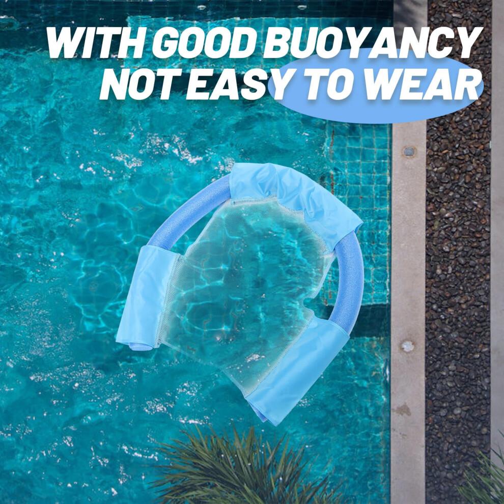 Filet de chaise flottante Tineasur facile à installer pour se détendre dans la piscine