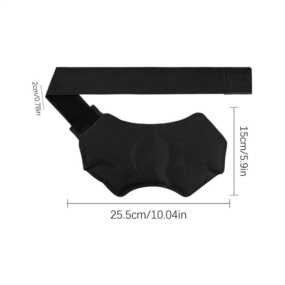 Ледяной пакет для лодыжки/спортивной стопы, охлаждающий пакет, горячая/холодная терапия, гелевый пакет, регулируемая подставка, многоразовый, экологически чистый, прочный инструмент