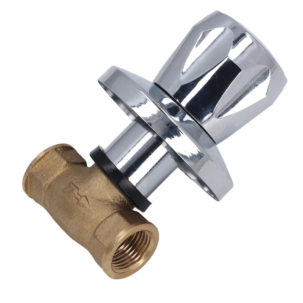 DN15 1/2 дюйма внутренняя резьба NPT Скрытый латунный водяной клапан Клапан регулирования потока для бытовой воды