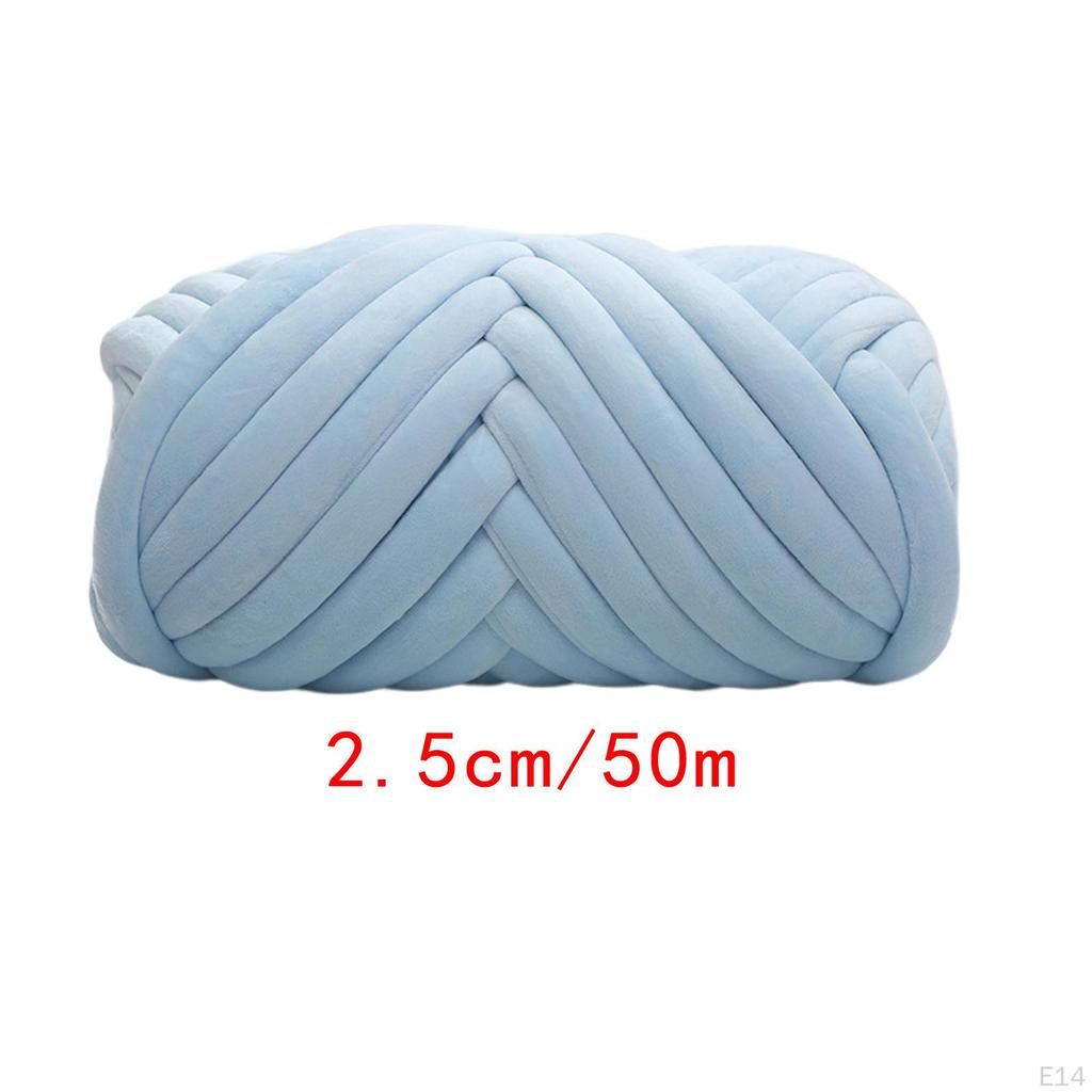 0,5 кг Толстая пряжа для вязания руками и DIY ковров, пледов, подушек