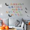 Светящаяся Наклейка на Стену Водонепроницаемая DIY Образовательная Английский Алфавит Самоклеящаяся Наклейка Декаль Домашний Декор