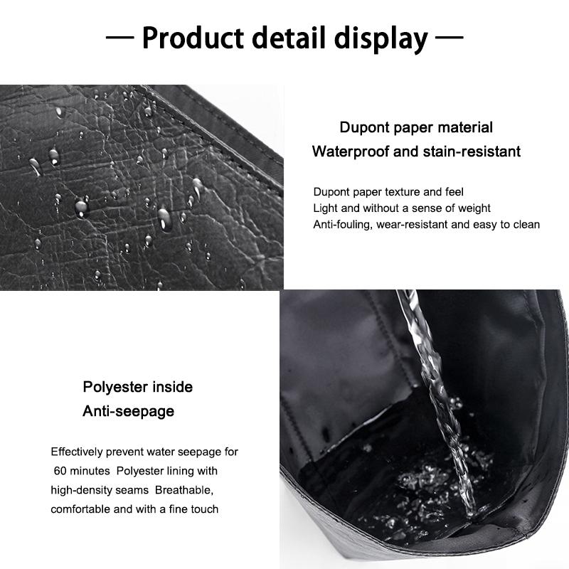 EverToner Portable DuPont Paper Insert Bag For Gr-tto Carry Handbag Travel Makeup Storage Organization Inner Bag Support Shaper