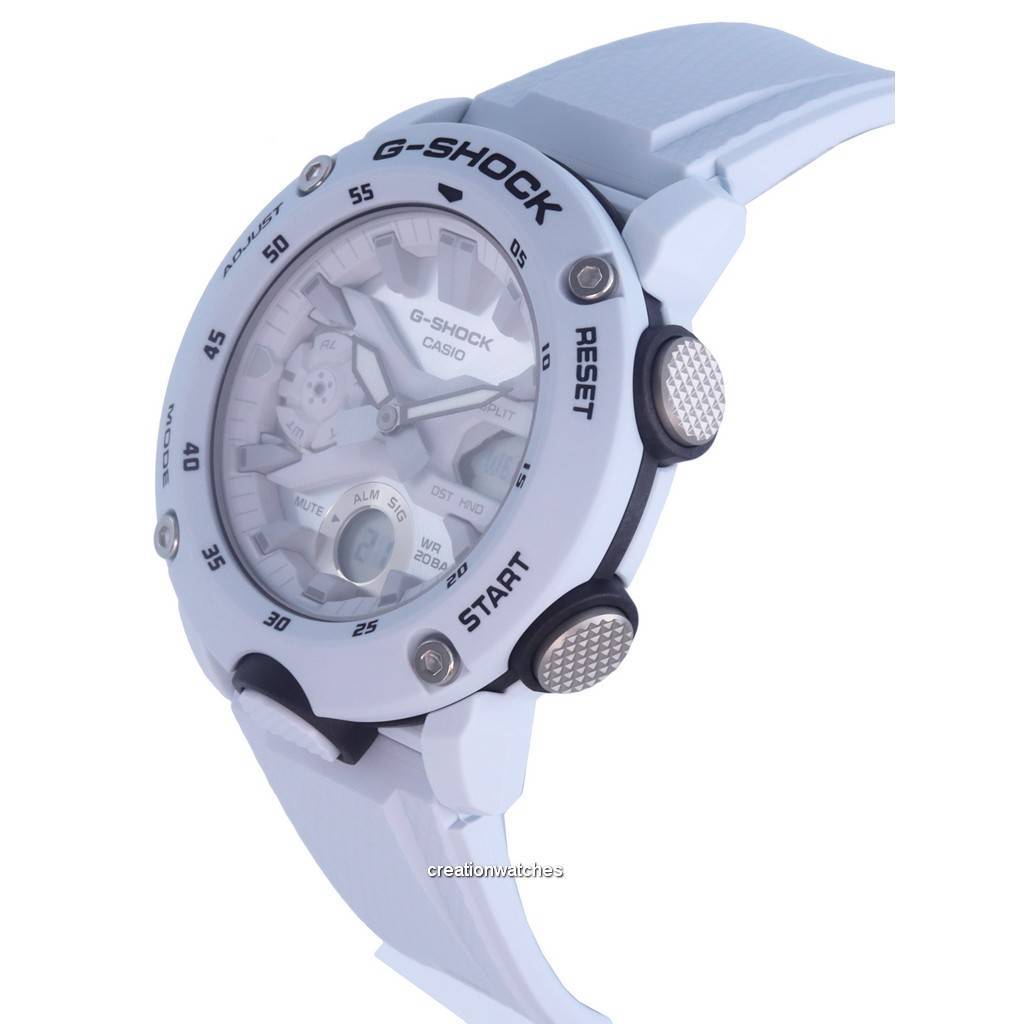 Casio Аналоговые цифровые кварцевые мужские часы G-Shock Carbon Core Guard GA-2000S-7A GA2000S-7 200M