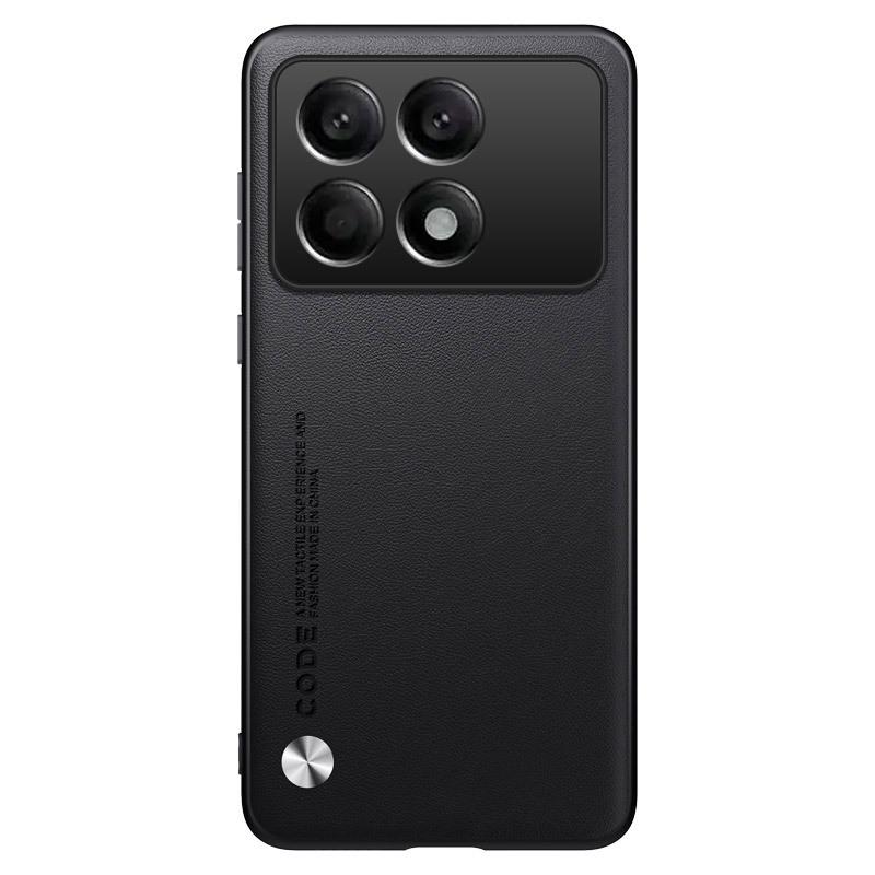 Кожаный чехол с полным покрытием для Redmi K70 Pro Extreme Edition, защитный чехол для K60/K50/K40 — конструкция, защищающая от падений.