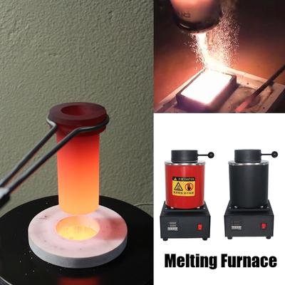 Черный&красный G235 Инструменты для изготовления ювелирных изделий Печь для плавки металла со светодиодным дисплеем Машина для плавки золота для тигля из олова и алюминия 3 кг