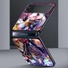 Чехол для телефона Xiao Genshin Impact для Samsung Galaxy Z Flip 3 4 5, черный, складной, жесткий, для ПК, защитный чехол
