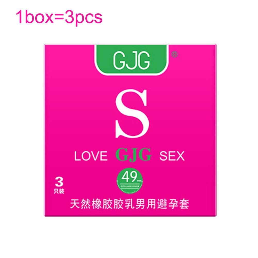 Ультратонкий маленький презерватив 49 мм, безопасный секс, супер гладкий прозрачный презерватив из натурального латекса, секс-продукт для взрослых