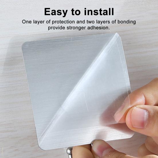 20 шт. Настенные крючки Вешалки для полотенец Сильные несущие водонепроницаемые