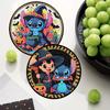 8 шт./Набор Набор для алмазной вышивки Lilo & Stitch, подставки под стаканы с держателем, противоскользящие деревянные подставки, подставки Diamond Art для взрослых