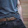 Men's Retro Cowhide Leather Belt with Pin Buckle – Versatile Casual Jeans Belt for Trendy Youthful Style