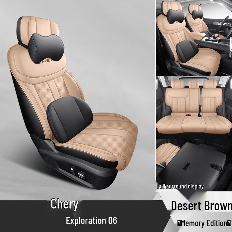 Универсальная полностью кожаная подушка на сиденье автомобиля для 2006 Explore, пятиместная, всесезонная - новая модель