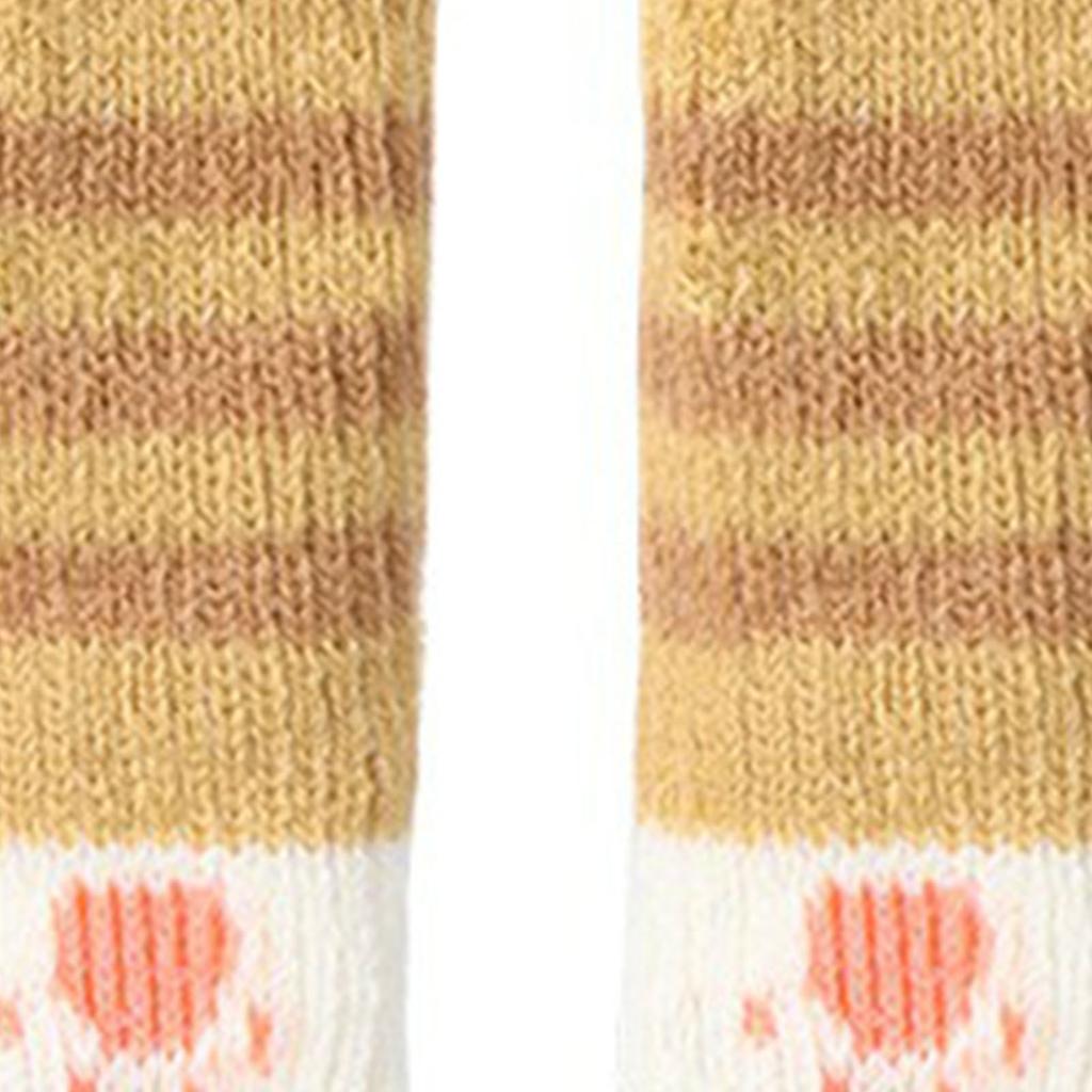 4 шт. носки для ножек мебели милые кошачьи лапки двухслойные утолщенные устойчивые к царапинам бесшумные ножки стула