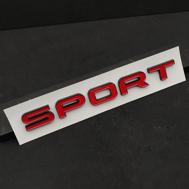 3D ABS Логотип Sport HSE Эмблема Буквы Багажник Автомобиля Discovery Sport HSE Наклейка Аксессуары