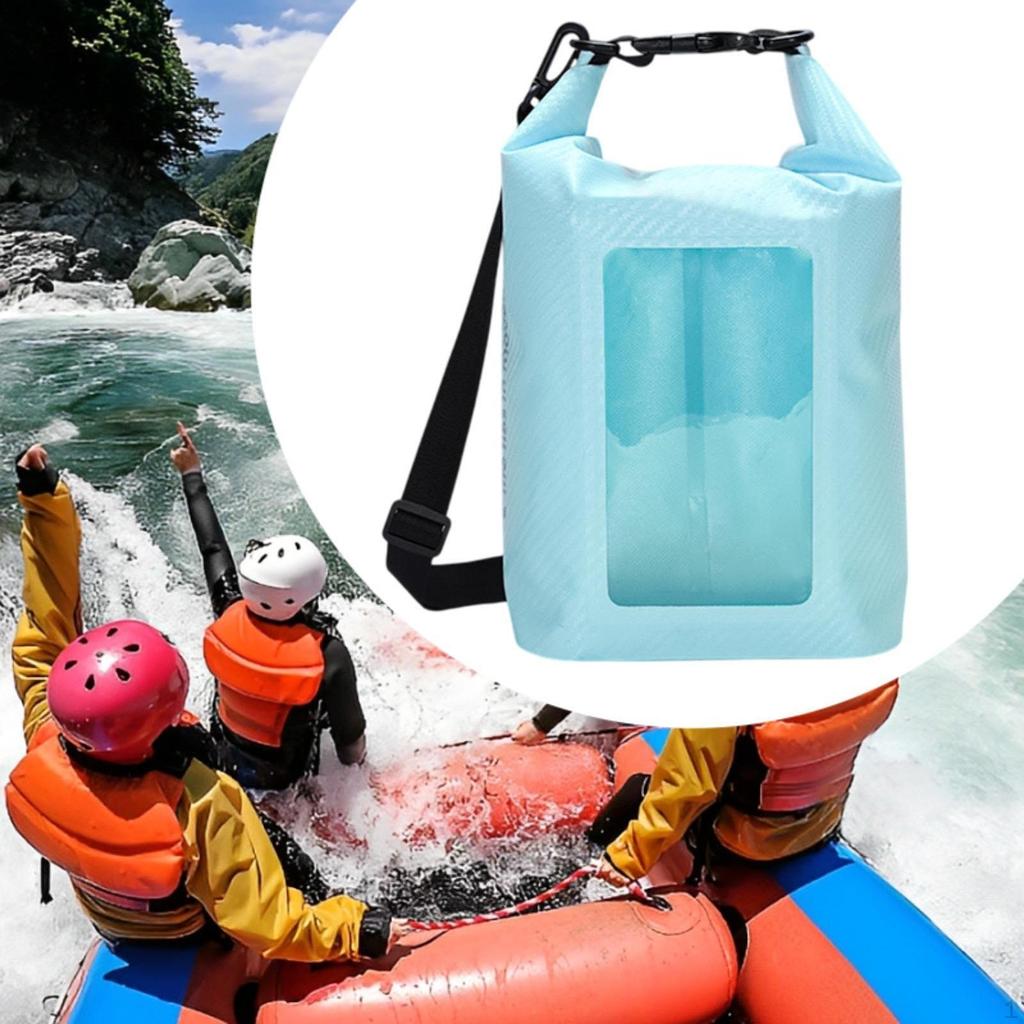 Водонепроницаемый чехол для телефона Dry Bag объемом 5 л, портативный спортивный рюкзак Roll Top Duffle для активного отдыха