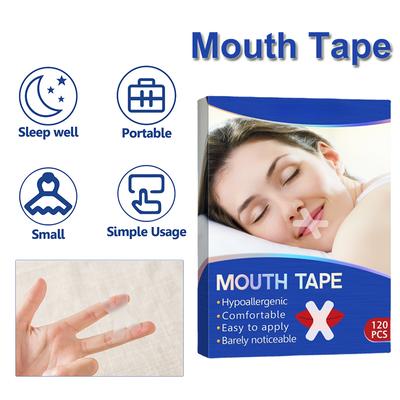 Полоска для сна от храпа для улучшения носового дыхания Улучшение сна в ночное время Меньше дыхания через рот и храпа для взрослых