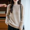 Женский кашемировый свитер Qinghe кашемир 30% кашемир 70% шерсть осенне-зимний пуловер теплый и модный