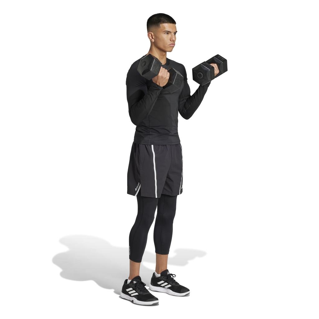 Techfit Спортивные Размер KUK10 Черный M [Adidas] Леггинсы, 34, Мужские, (JF2670)